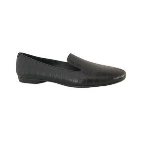 Women’s Andrea Croc Embossed Smoking Loafer